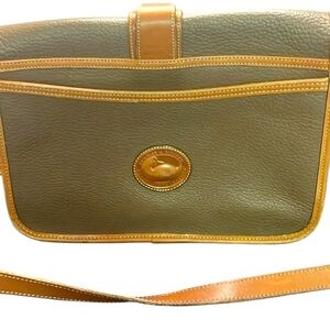 Dooney and Bourke all weather saddle bag.